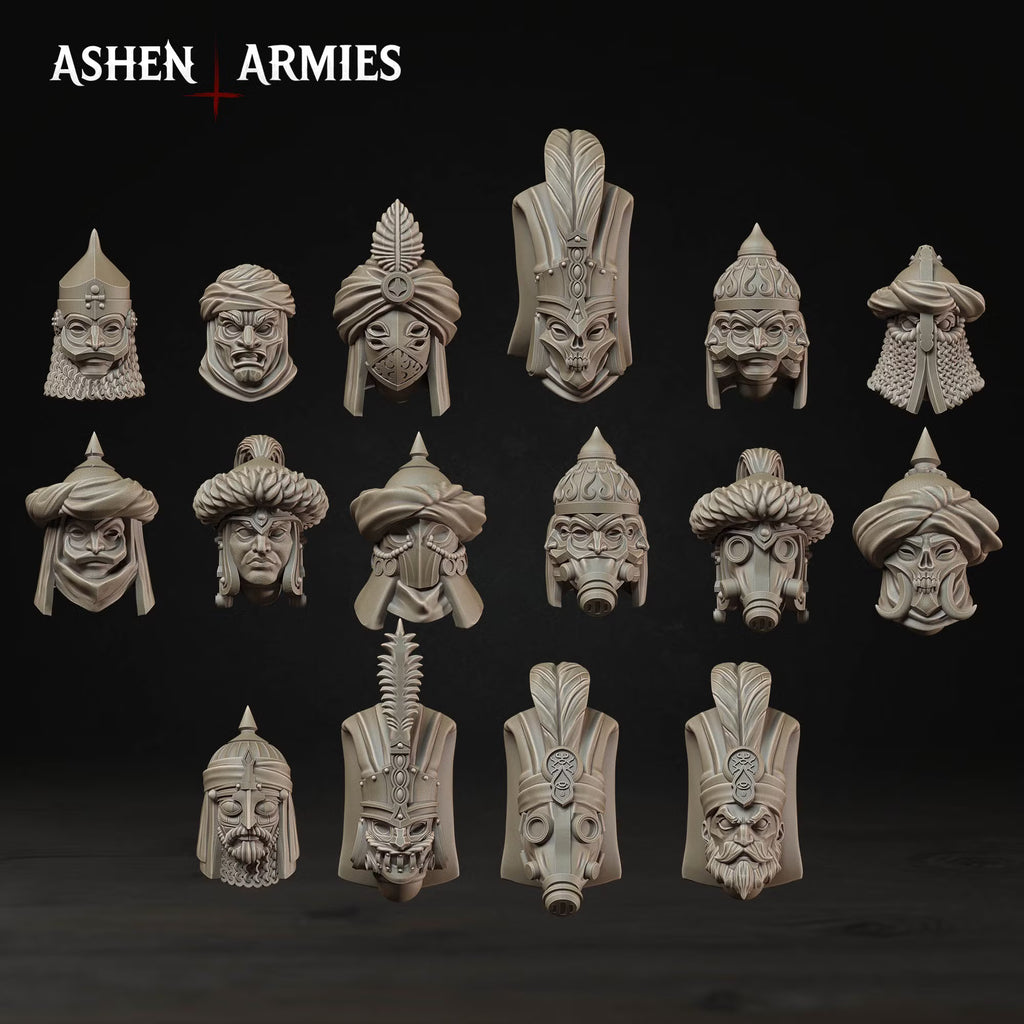 Gilded Dominion - Modular Heads (16 Versions)