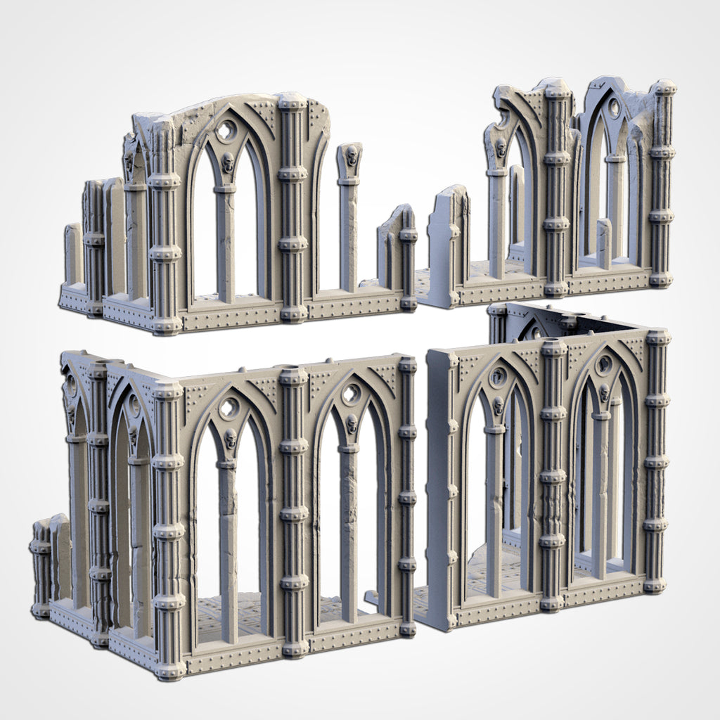 Cathedral Ruins 01 Terrain (Multi-Listing)
