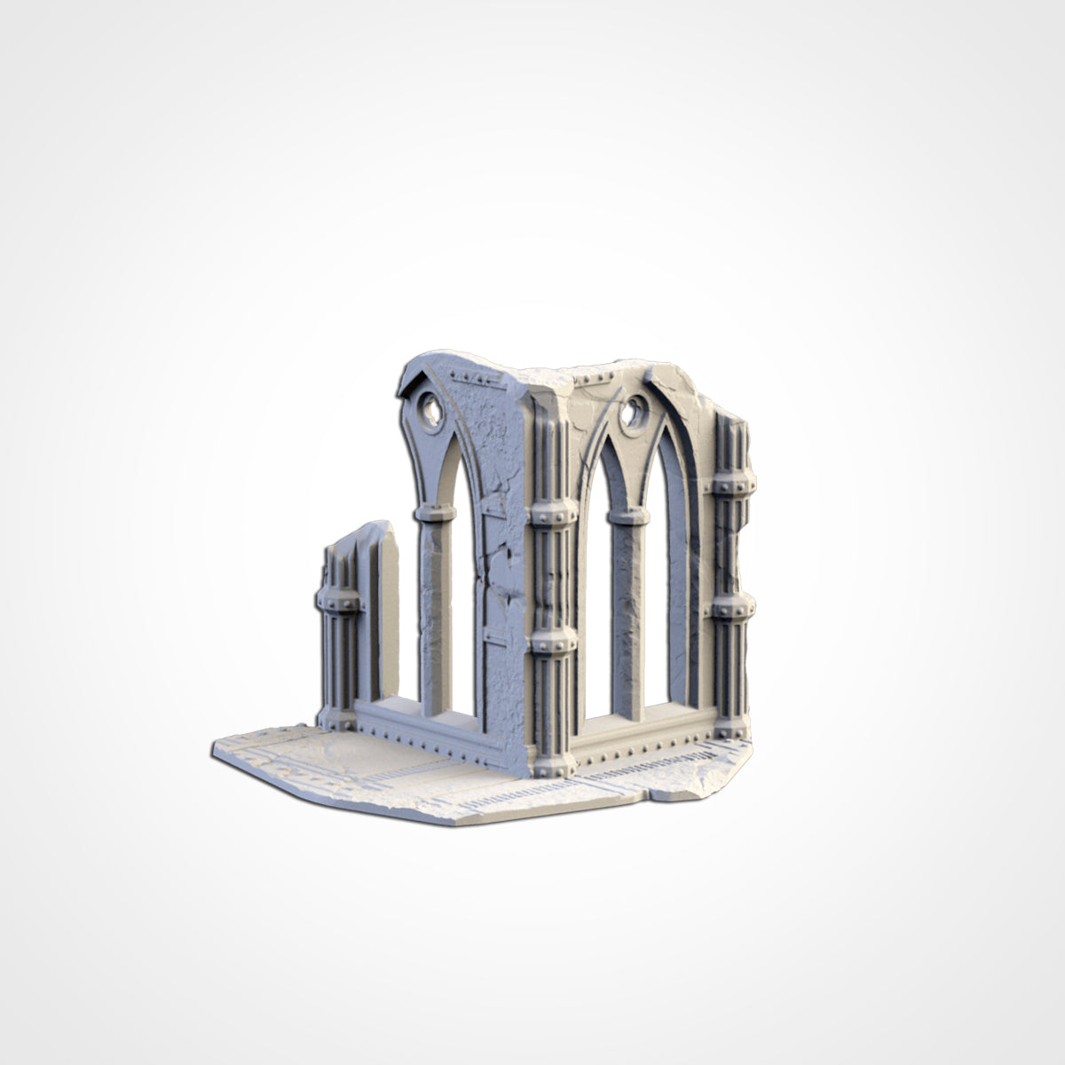 Cathedral Ruins 01 Terrain (Multi-Listing)