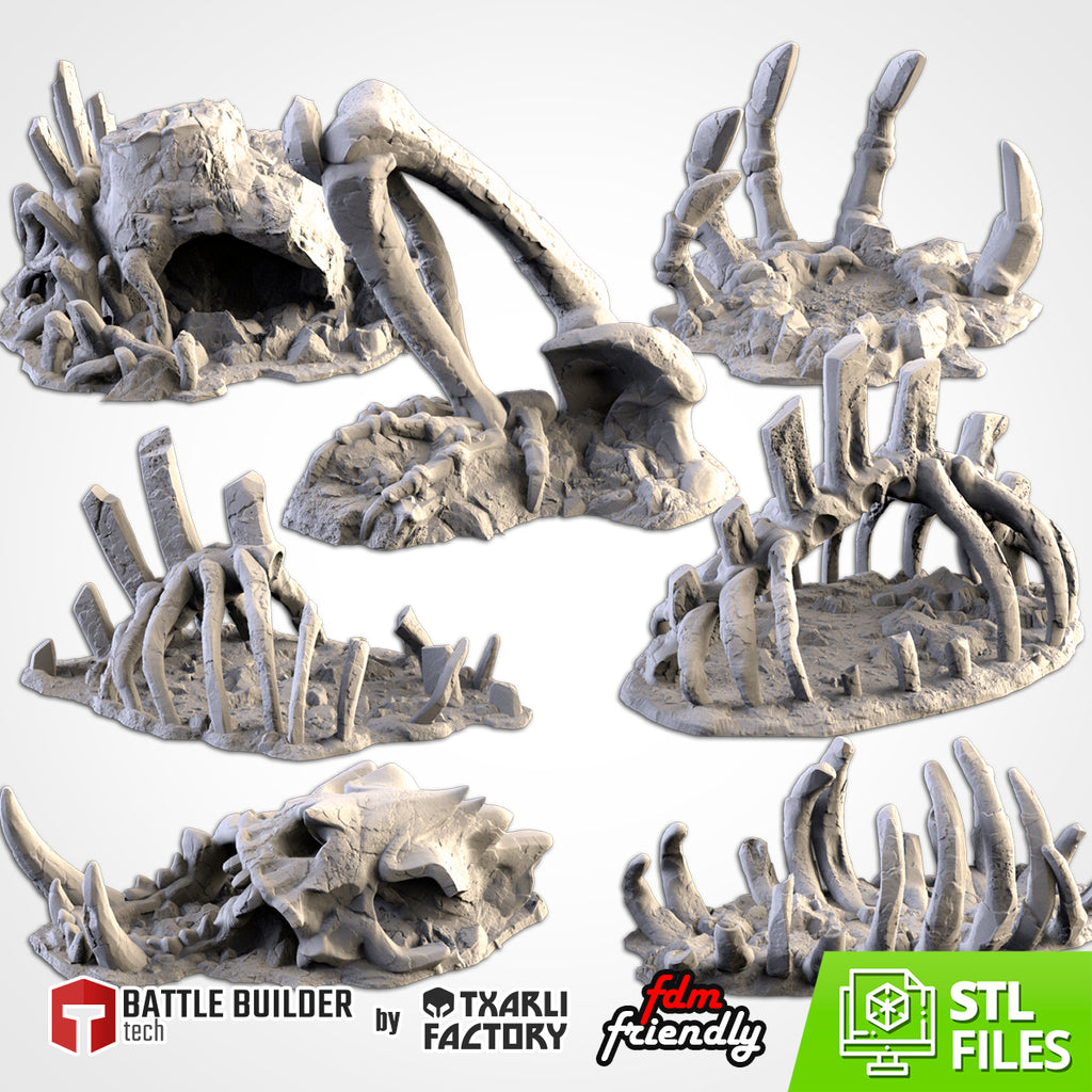 Gigantic Bones Terrain