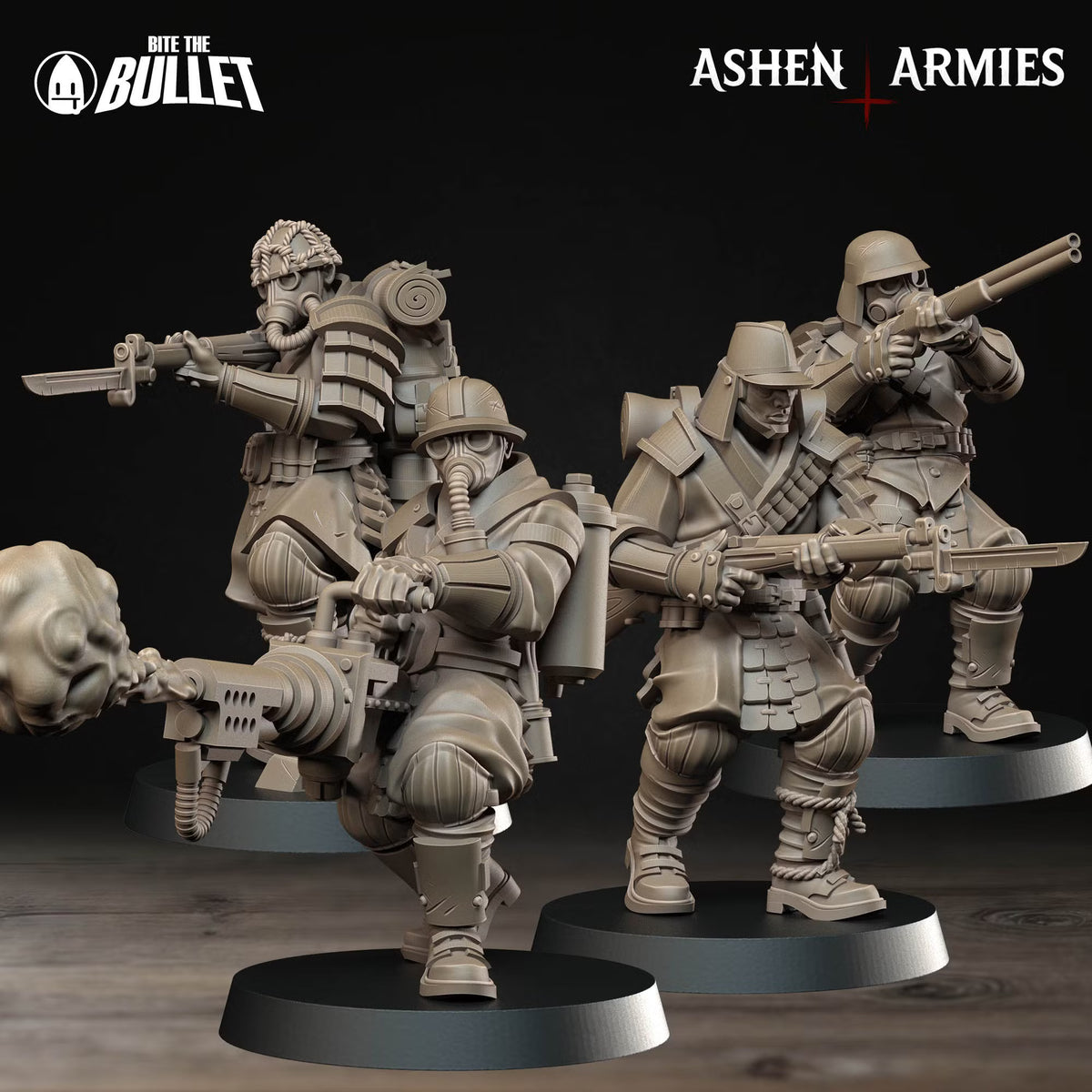 Holy Shogunate - Militia (4 Models)
