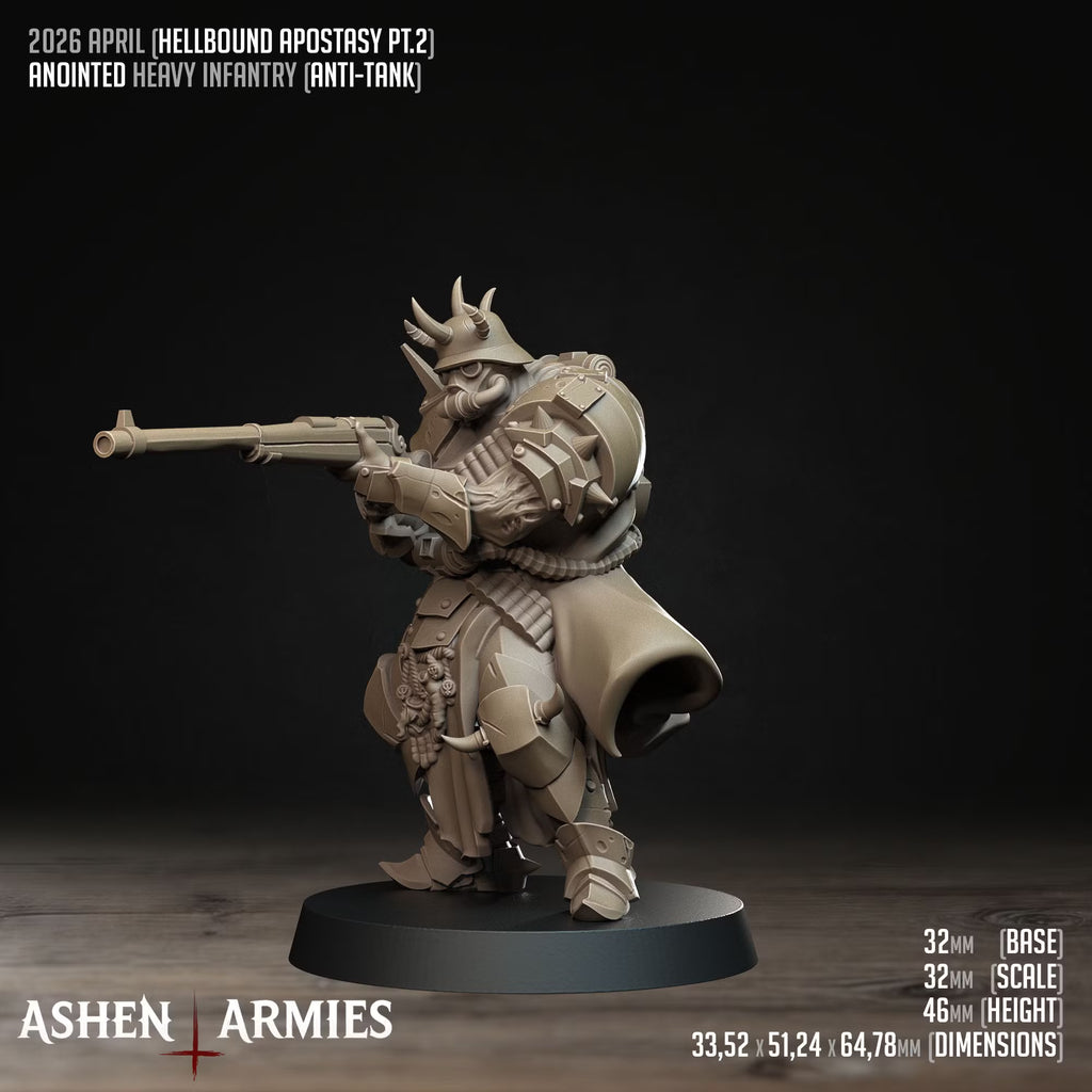 Hellbound Apostasy - Unholy Ironclad Infantry