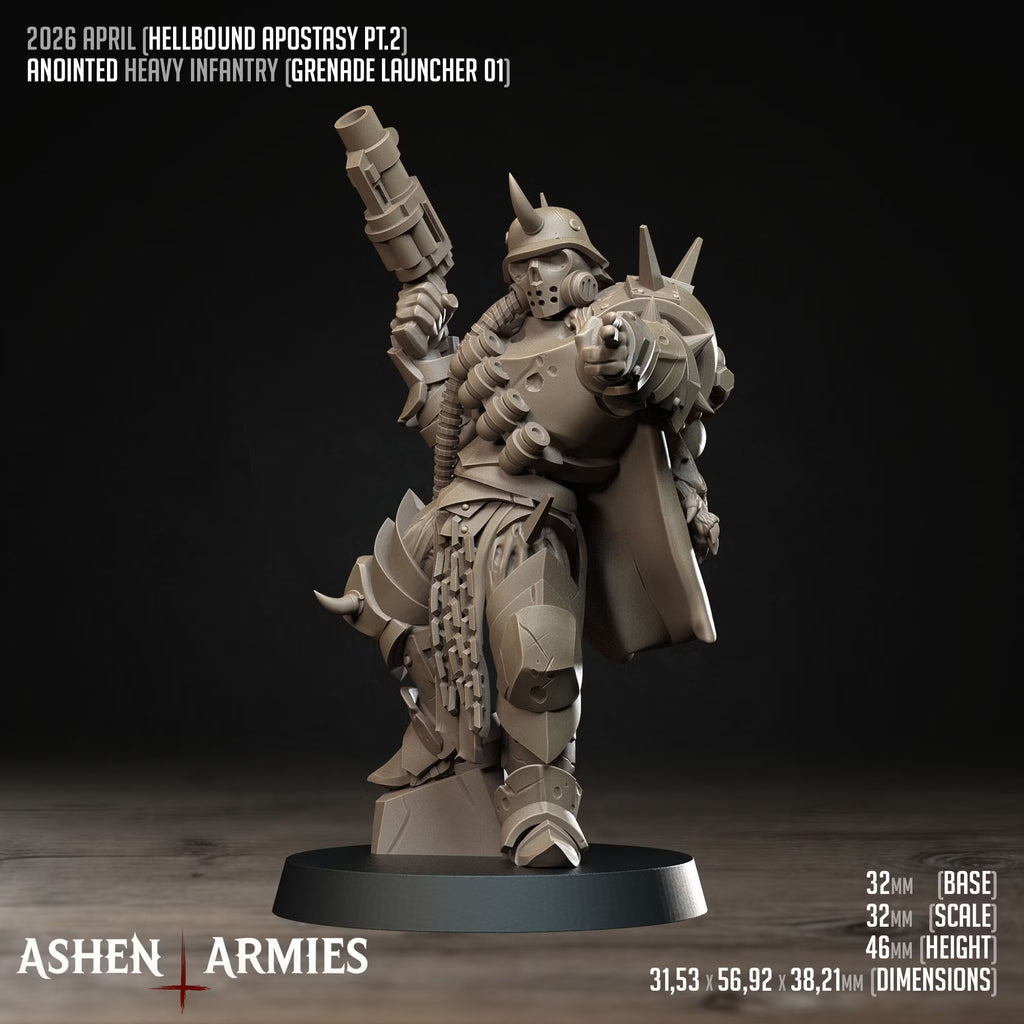 Hellbound Apostasy - Unholy Ironclad Infantry
