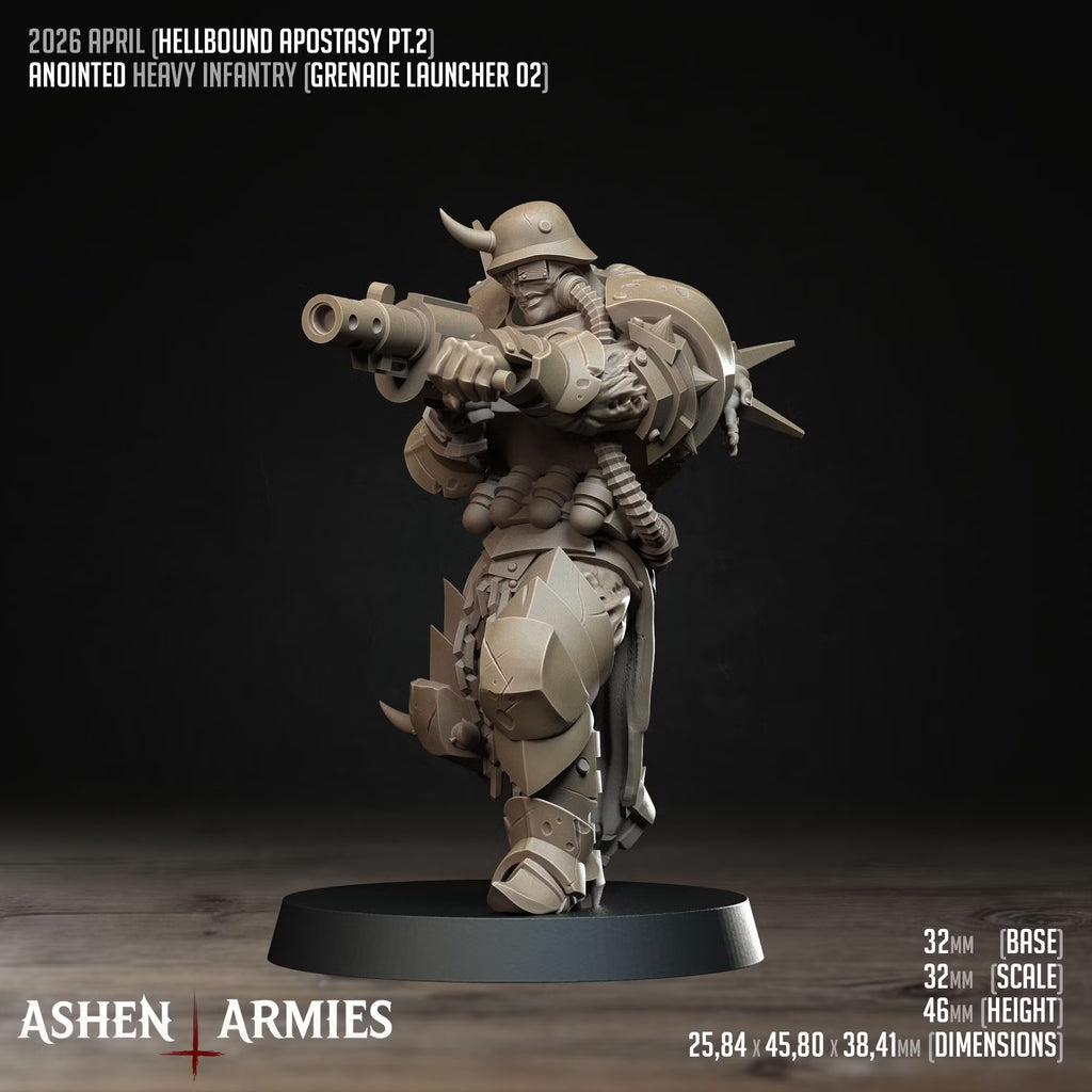 Hellbound Apostasy - Unholy Ironclad Infantry