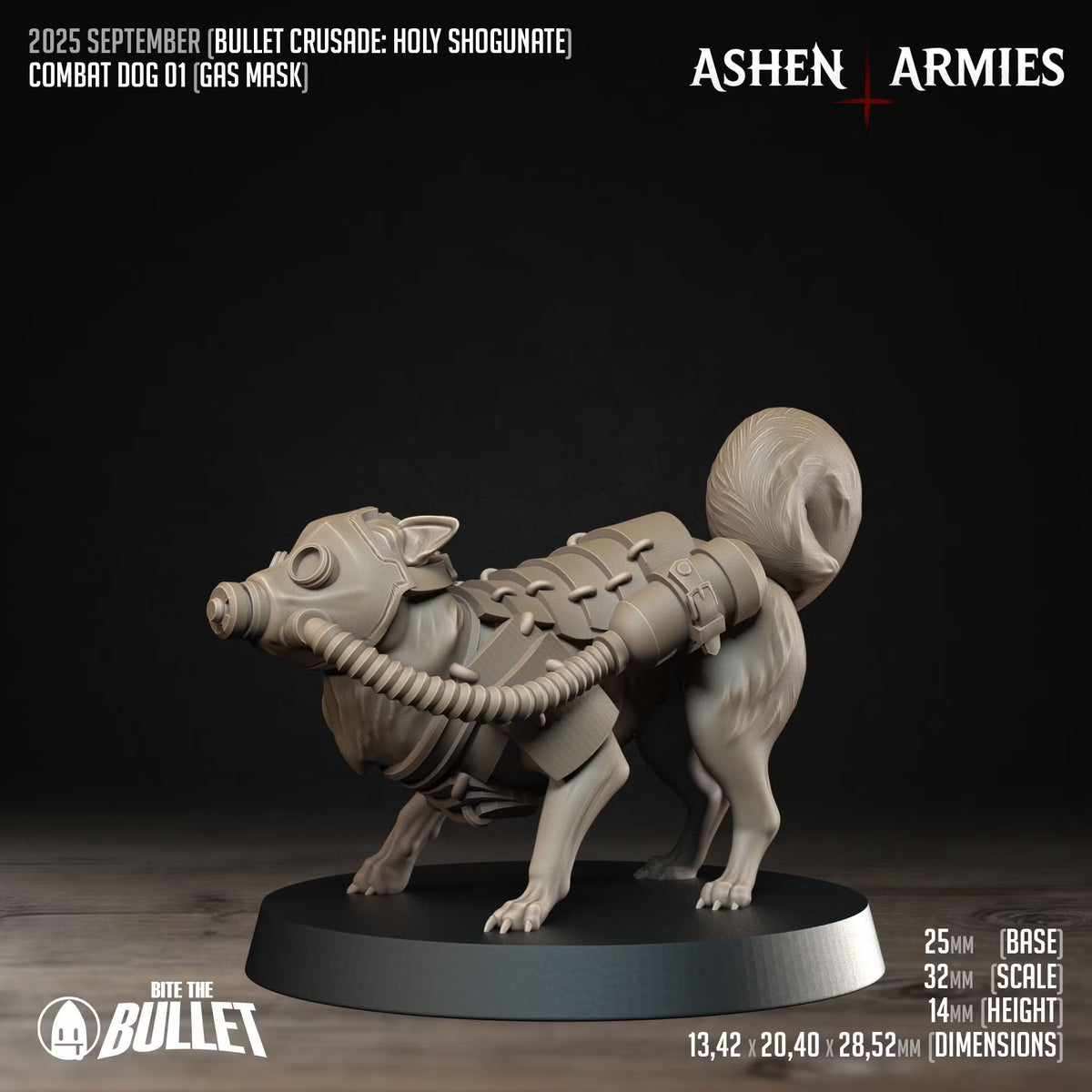 Holy Shogunate - Combat Dogs (3 Models)