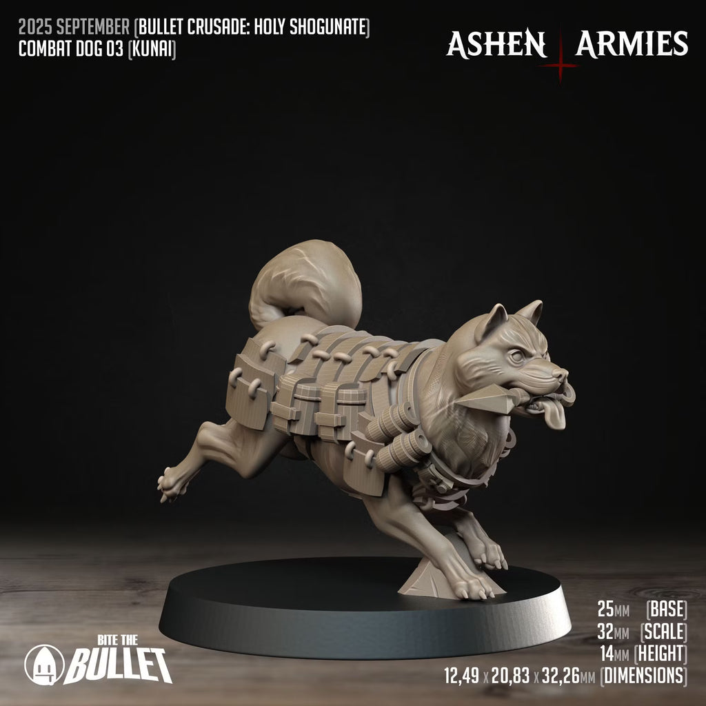 Holy Shogunate - Combat Dogs (3 Models)