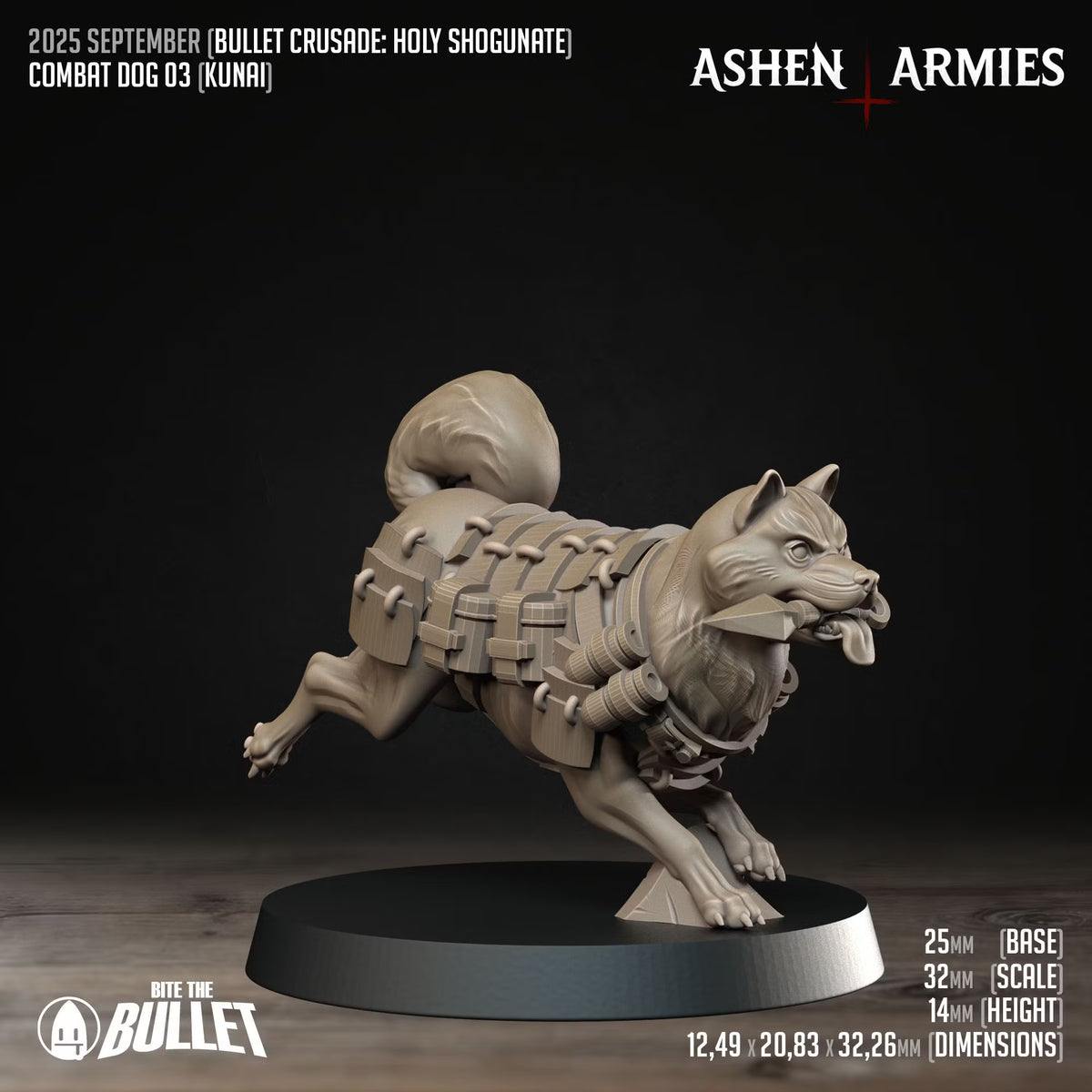 Holy Shogunate - Combat Dogs (3 Models)