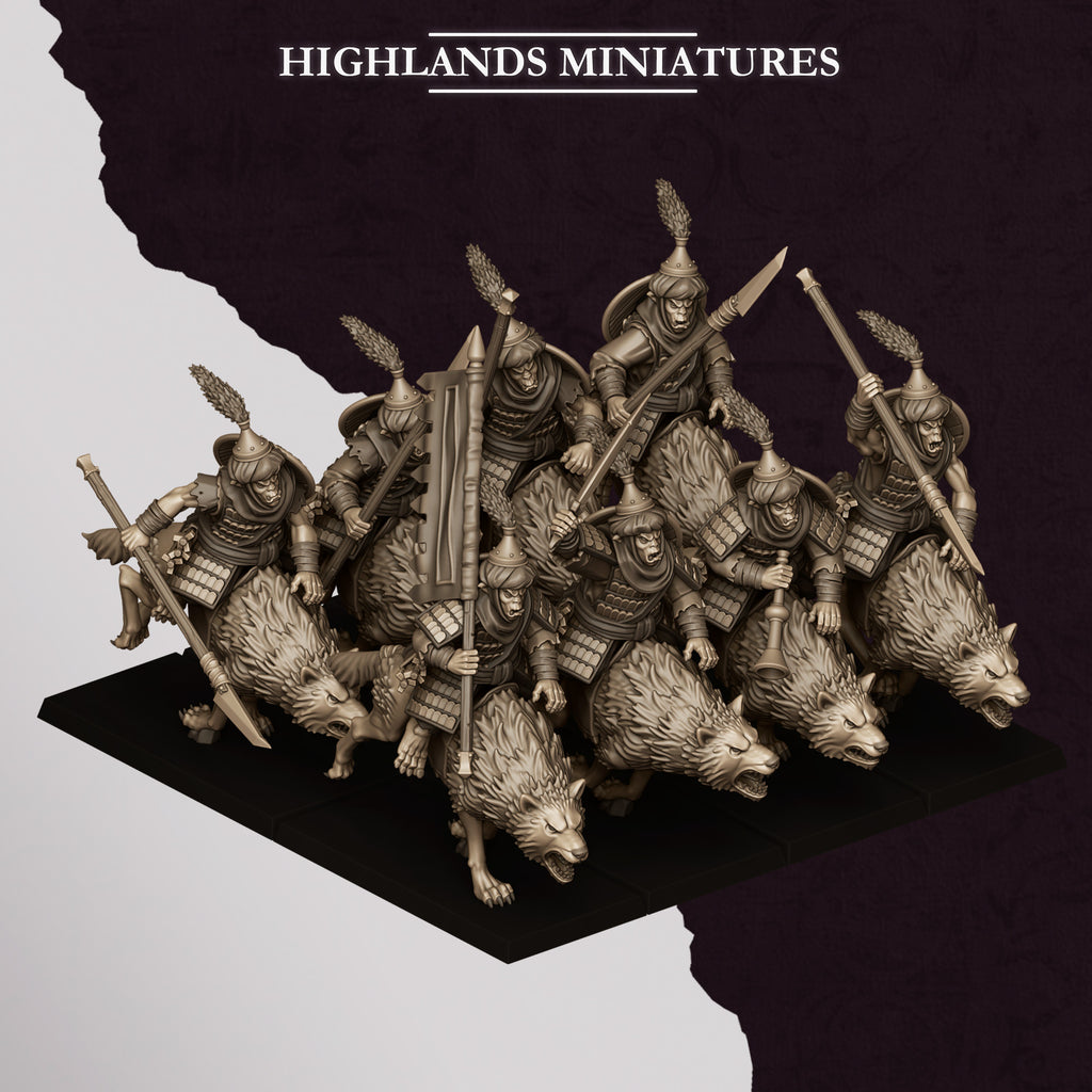 Hobgoblin Riders with Spears