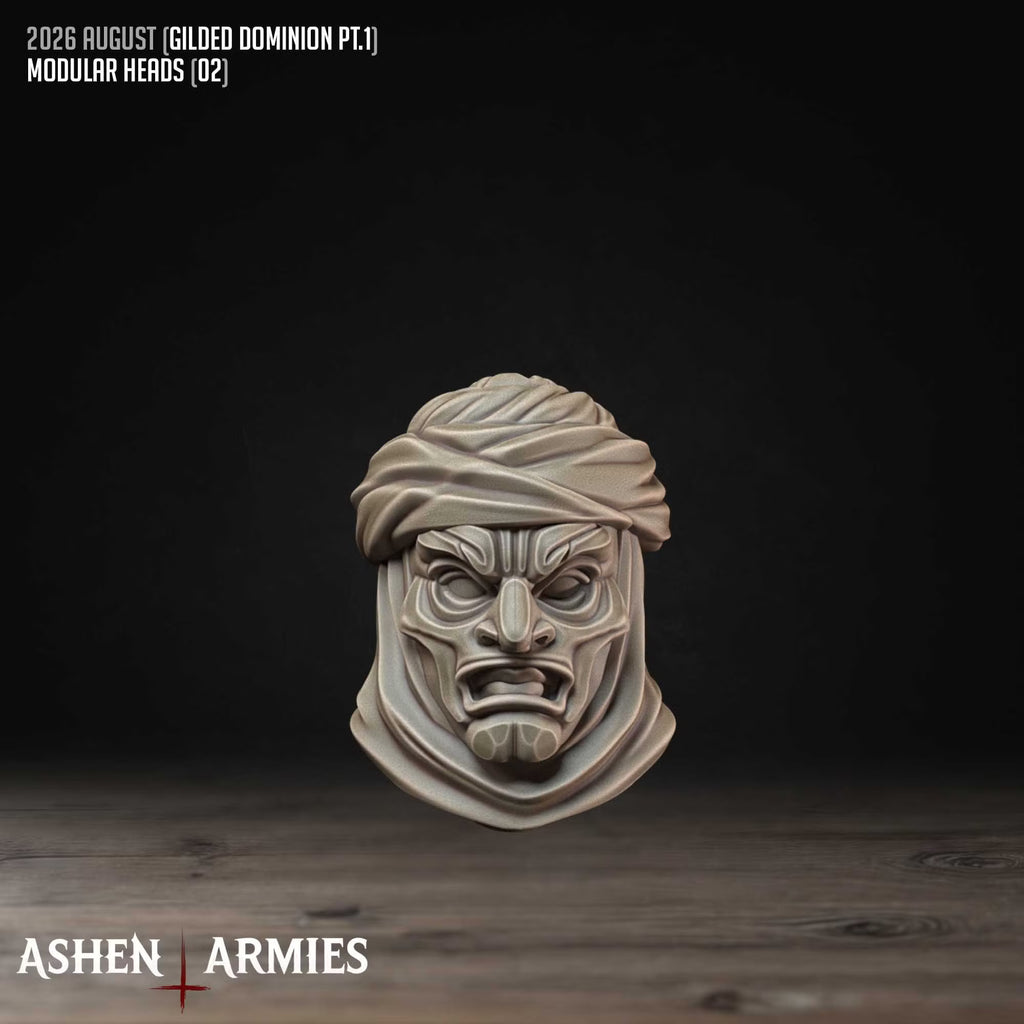 Gilded Dominion - Modular Heads (16 Versions)