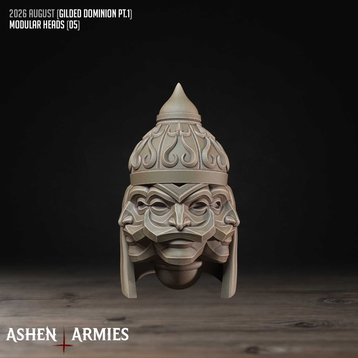 Gilded Dominion - Modular Heads (16 Versions)
