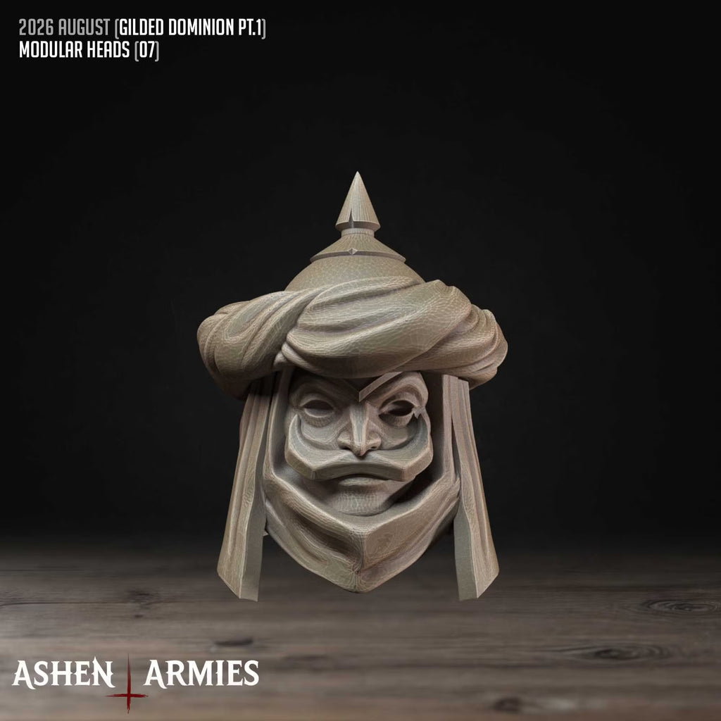Gilded Dominion - Modular Heads (16 Versions)
