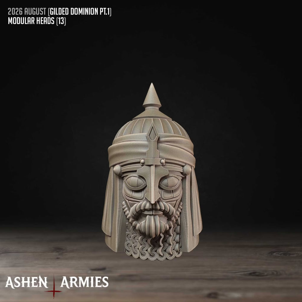 Gilded Dominion - Modular Heads (16 Versions)