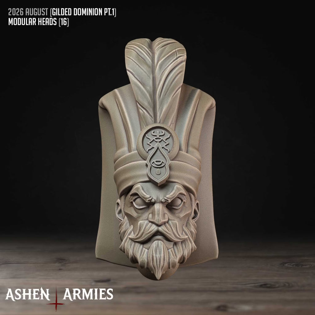 Gilded Dominion - Modular Heads (16 Versions)