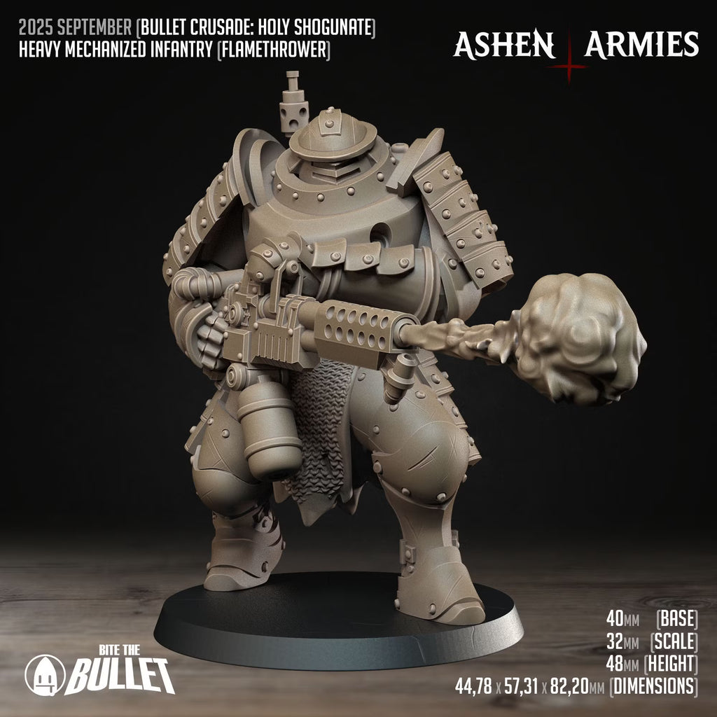 Holy Shogunate - Mechanized Infantry (Flamethrower)