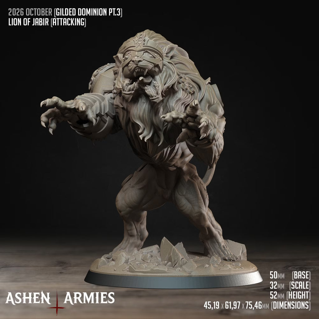 Gilded Dominion - Lions (2 Models)