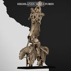 Mounted Skeletal Lord - Battle Standard Bearer (BSB)