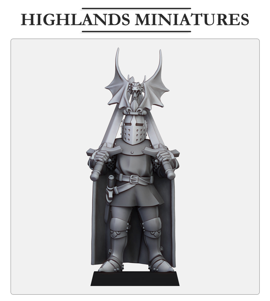 Dismounted Sir Juame with Dual Swords