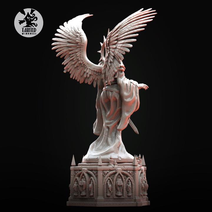 Gothic Saint/Sister Statue - Tainted Windmill