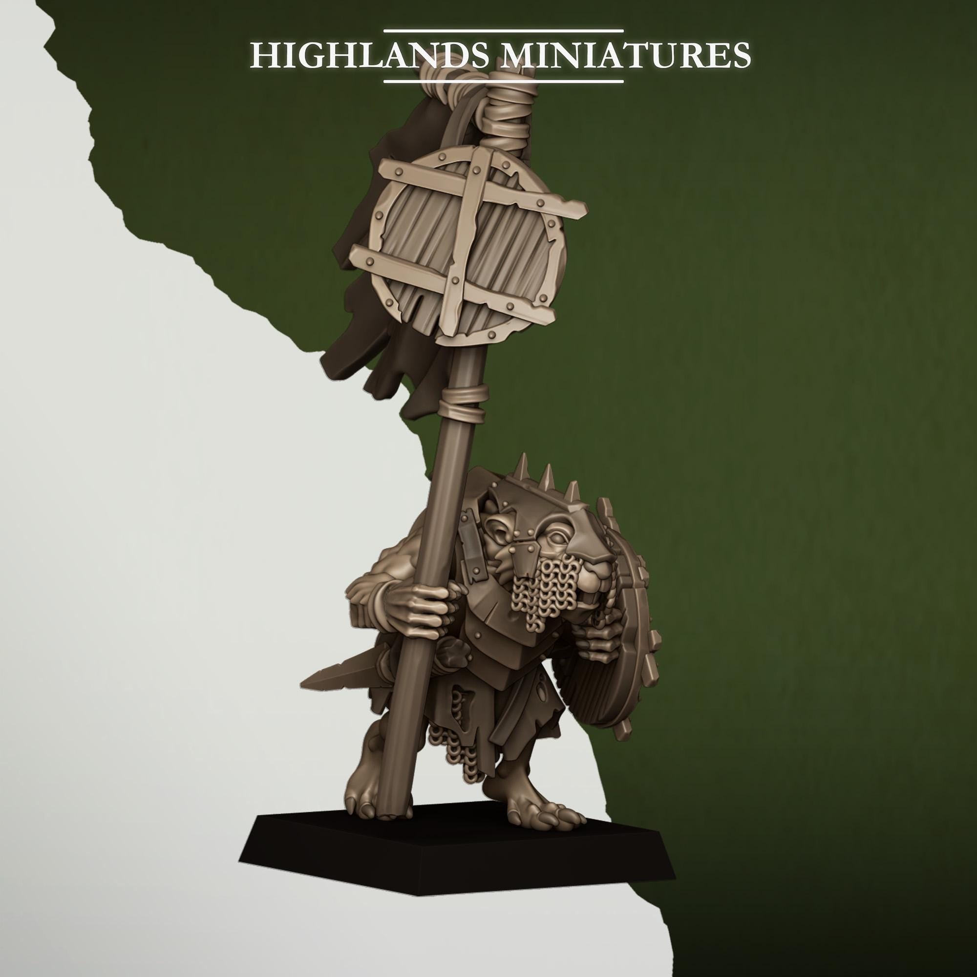 Sewer Rats - Highlands Miniatures