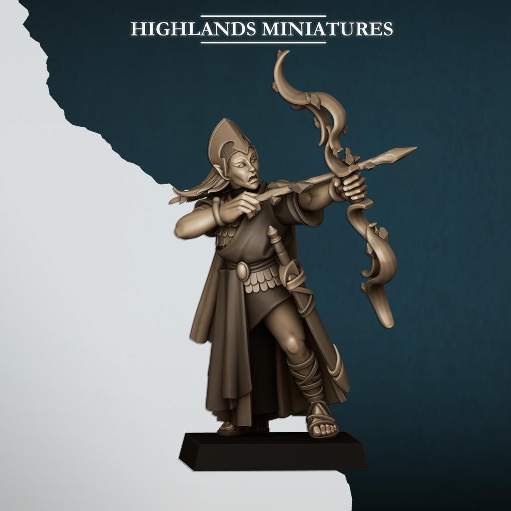 Aegean Maids with Bows - Highlands Miniatures