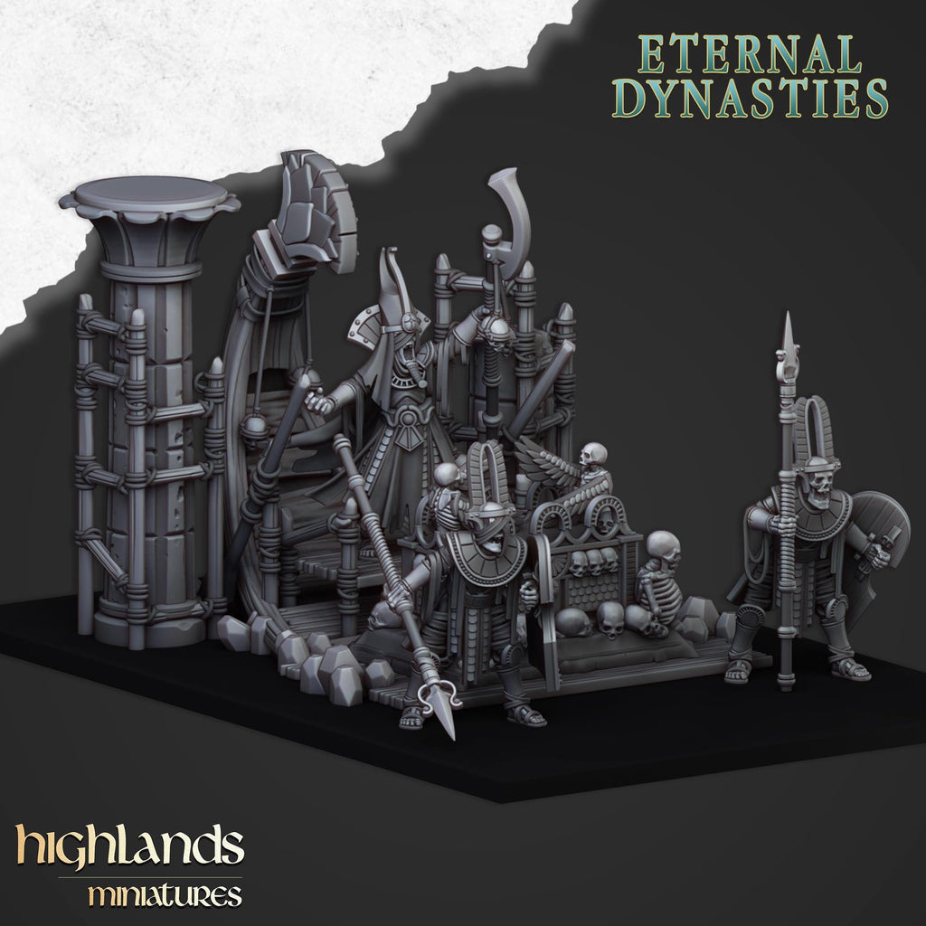 Pharaoh Funeral Ship - Highlands Miniatures