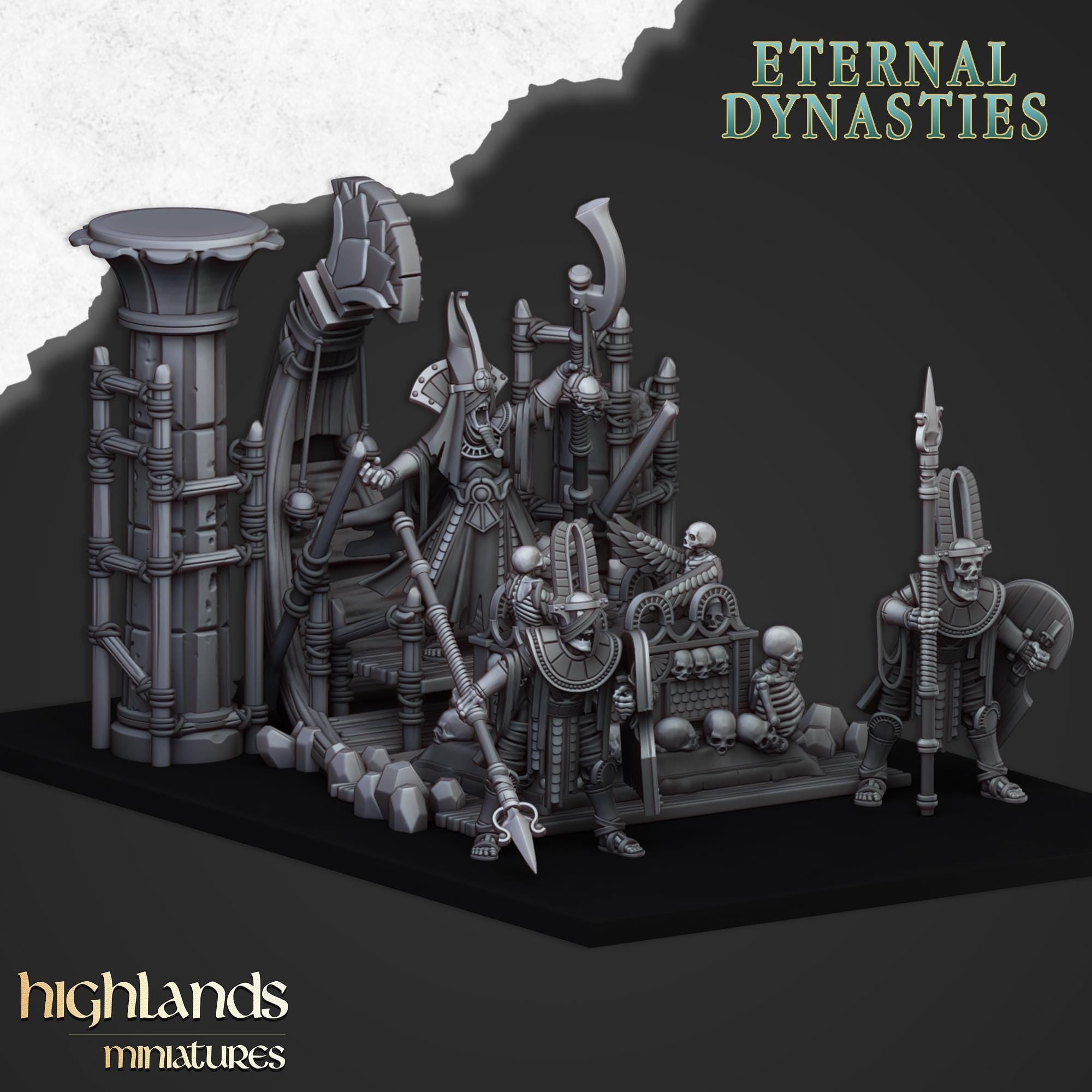 Pharaoh Funeral Ship - Highlands Miniatures
