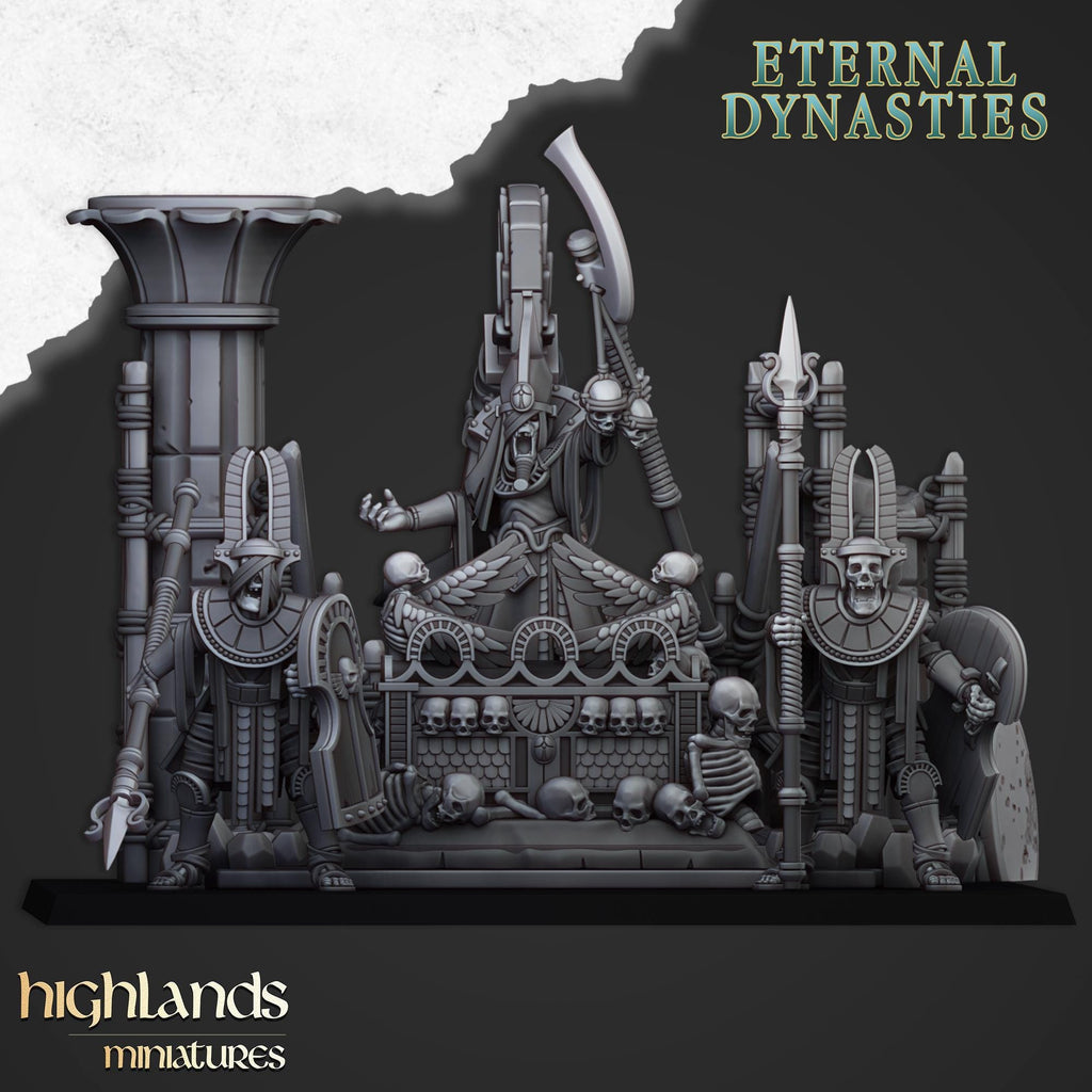 Pharaoh Funeral Ship - Highlands Miniatures