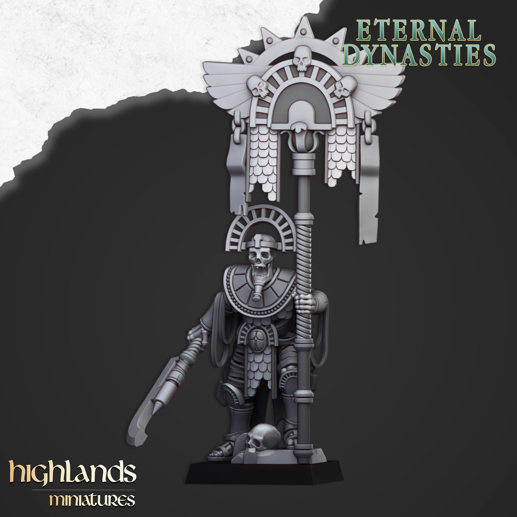 Eternal Pharaoh Banner - Highlands Miniatures