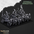 Ancient Skeletal Chariots - Highlands Miniatures