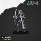 Ancient Skeletons with Bows - Highlands Miniatures