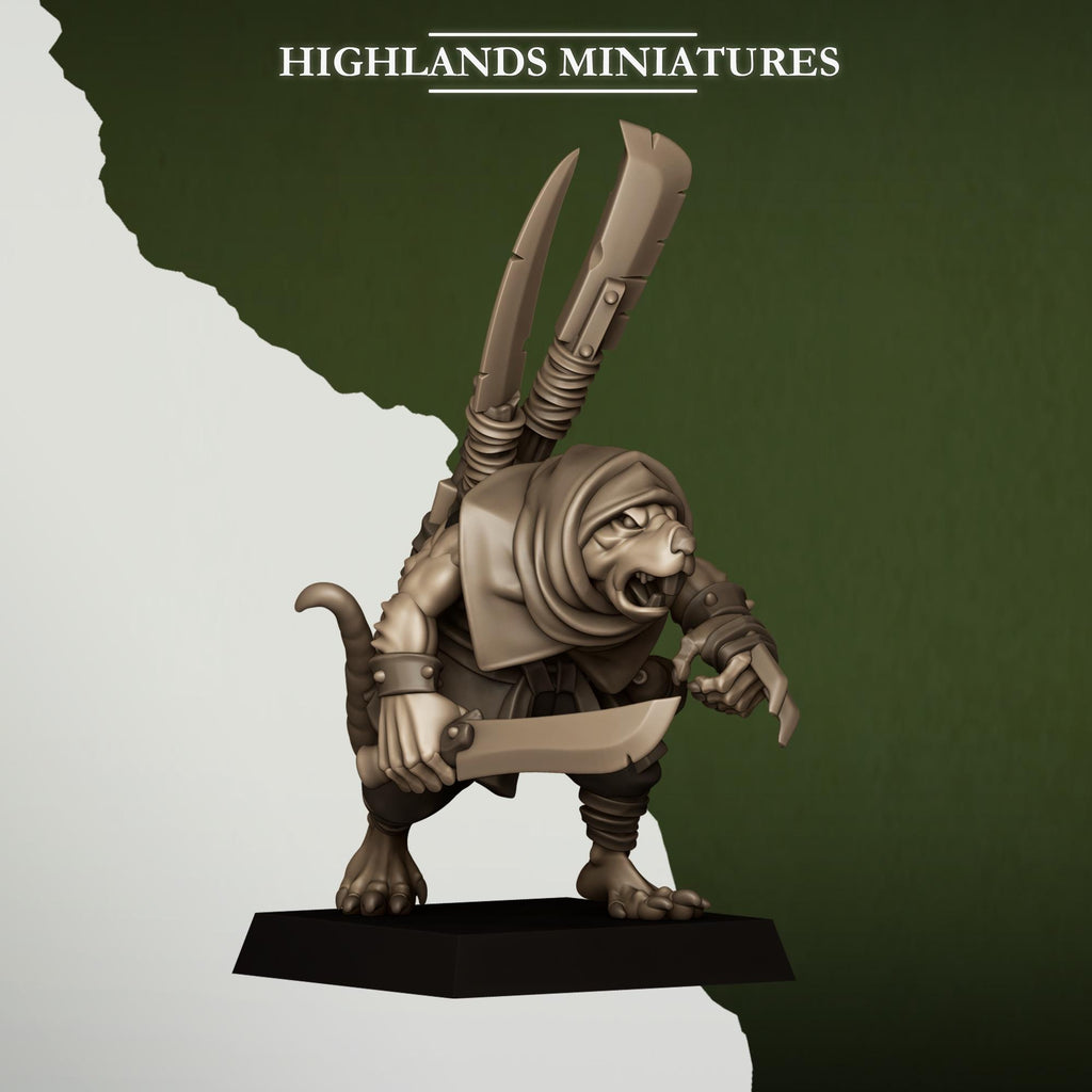 Sewer Vermin Smugglers - Highlands Miniatures
