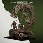 Moving Sewer with Bell and Censer - Highlands Miniatures