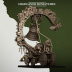 Moving Sewer with Bell and Censer - Highlands Miniatures