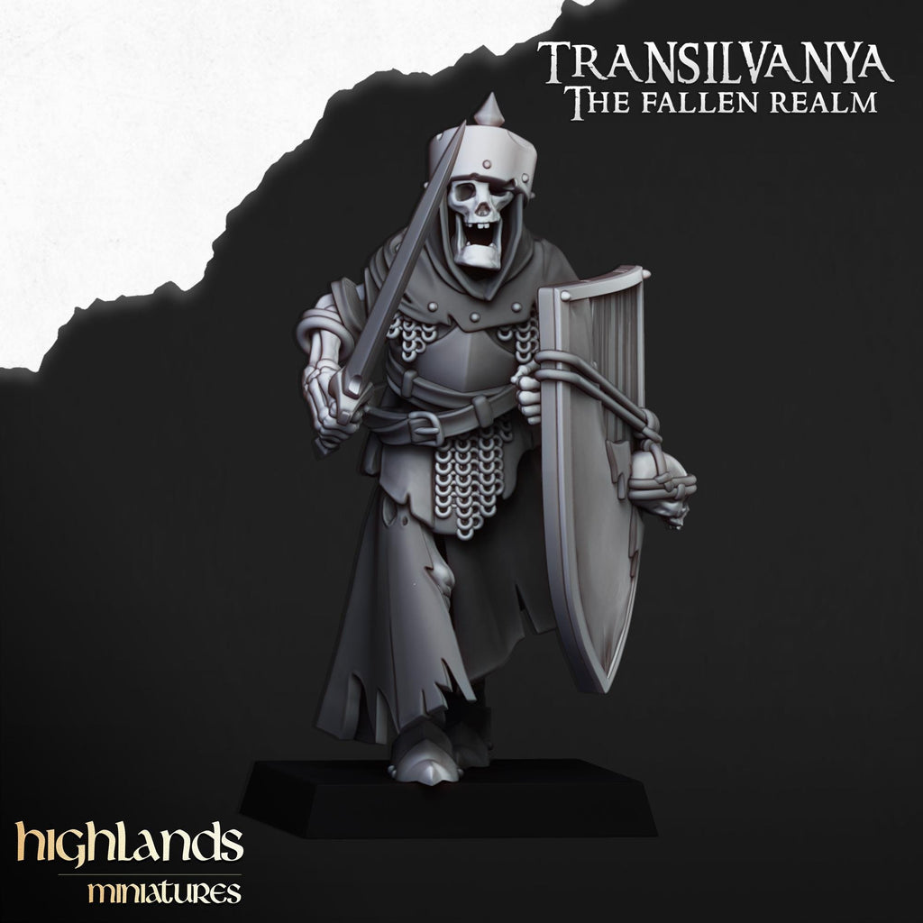 Skeletal Guard - Highlands Miniatures