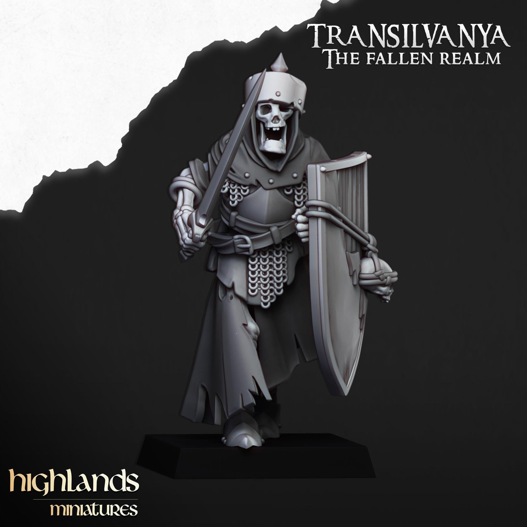 Skeletal Guard - Highlands Miniatures