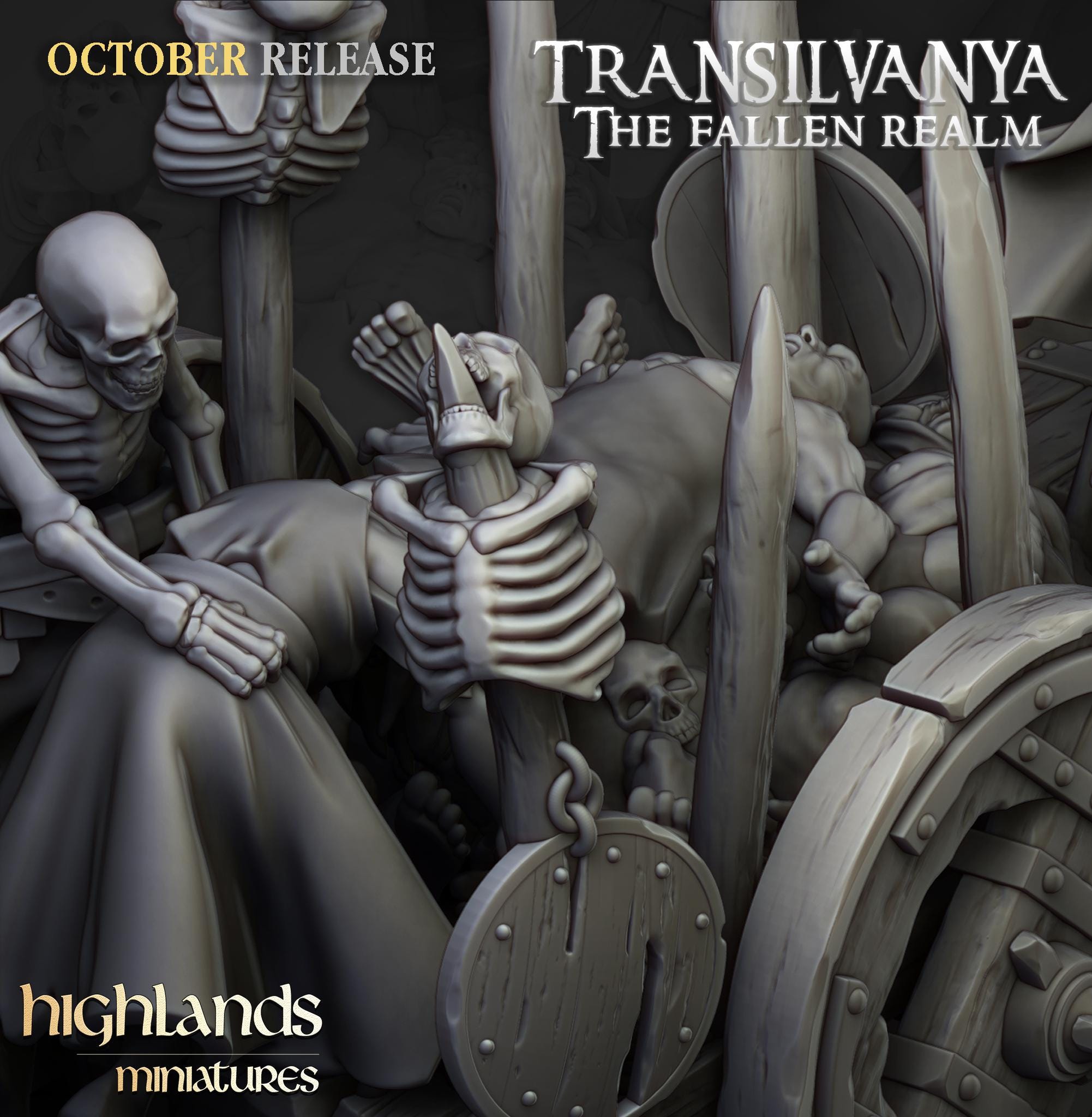 Corpse Cart - Highlands Miniatures