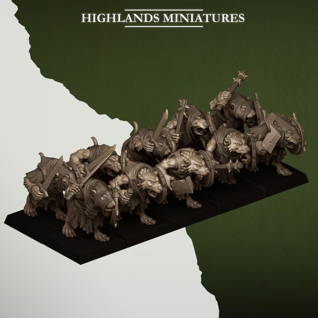 Sewer Rats - Highlands Miniatures