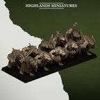 Sewer Rats - Highlands Miniatures