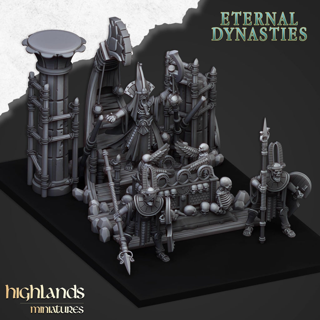 Pharaoh Funeral Ship - Highlands Miniatures