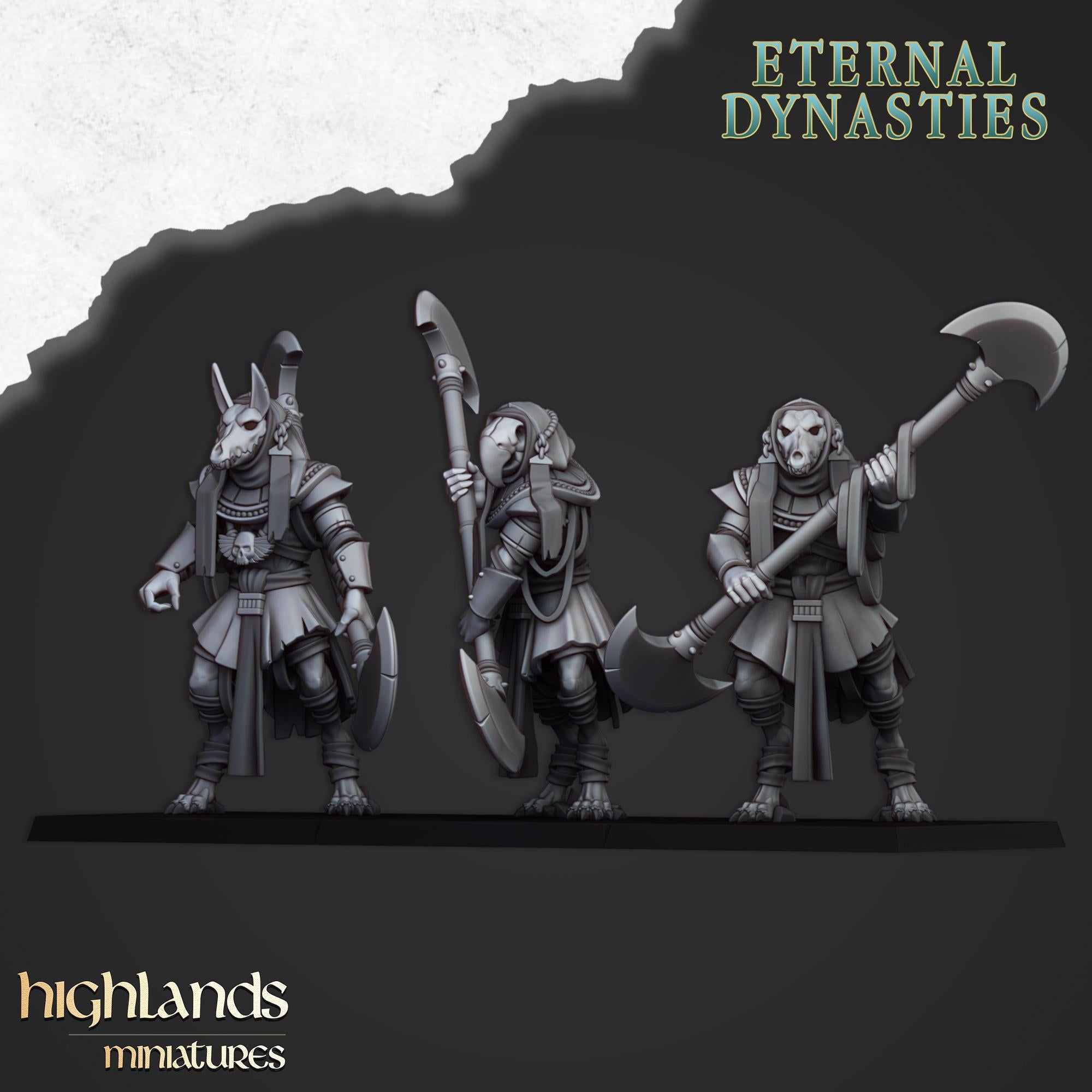 Anubis Guard - Highlands Miniatures