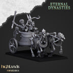 Ancient Skeletal Chariots - Highlands Miniatures