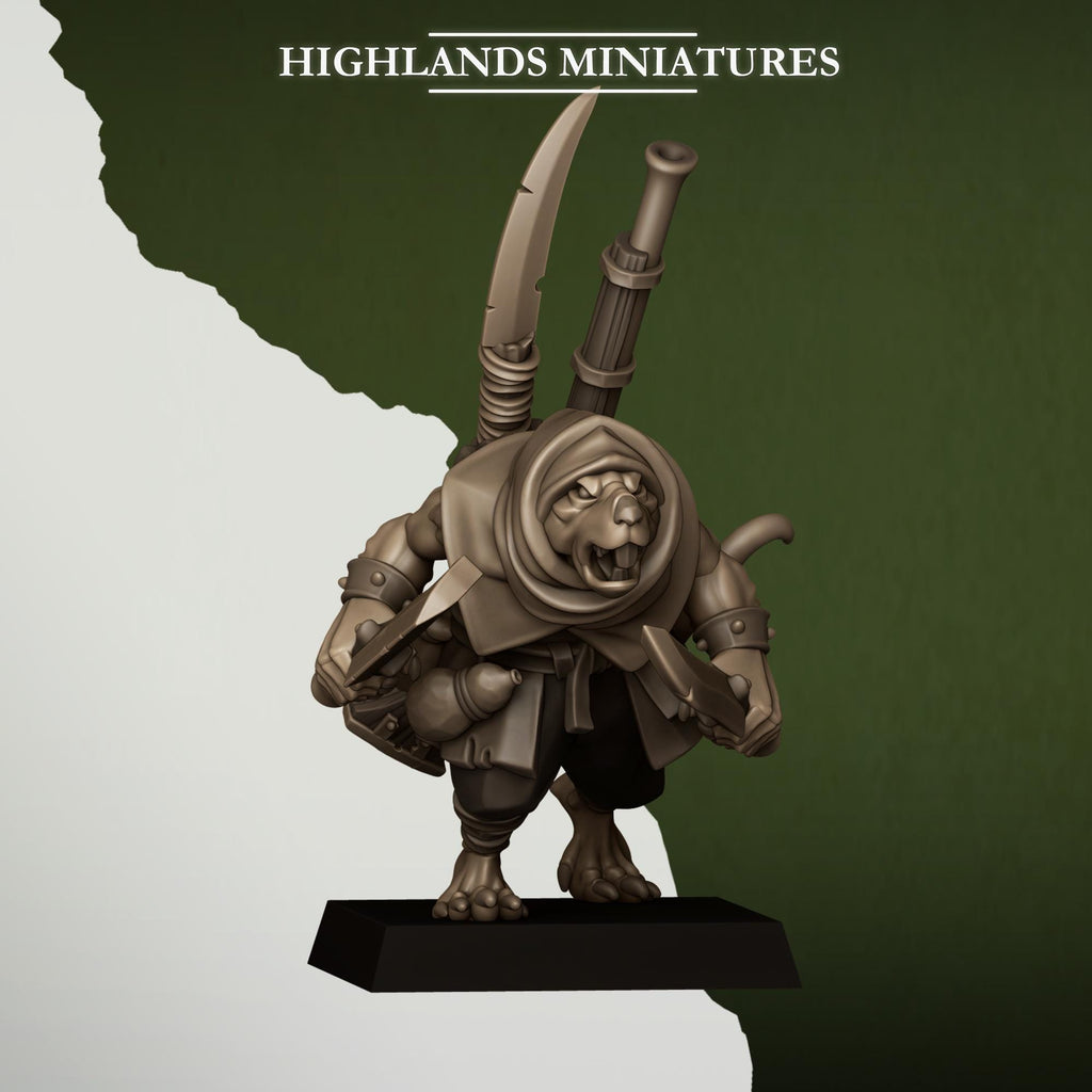 Sewer Vermin Smugglers - Highlands Miniatures