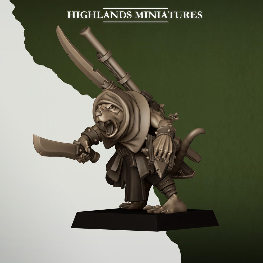 Sewer Vermin Smugglers - Highlands Miniatures