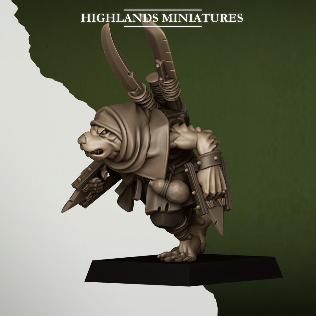 Sewer Vermin Smugglers - Highlands Miniatures