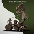 Moving Sewer with Bell and Censer - Highlands Miniatures