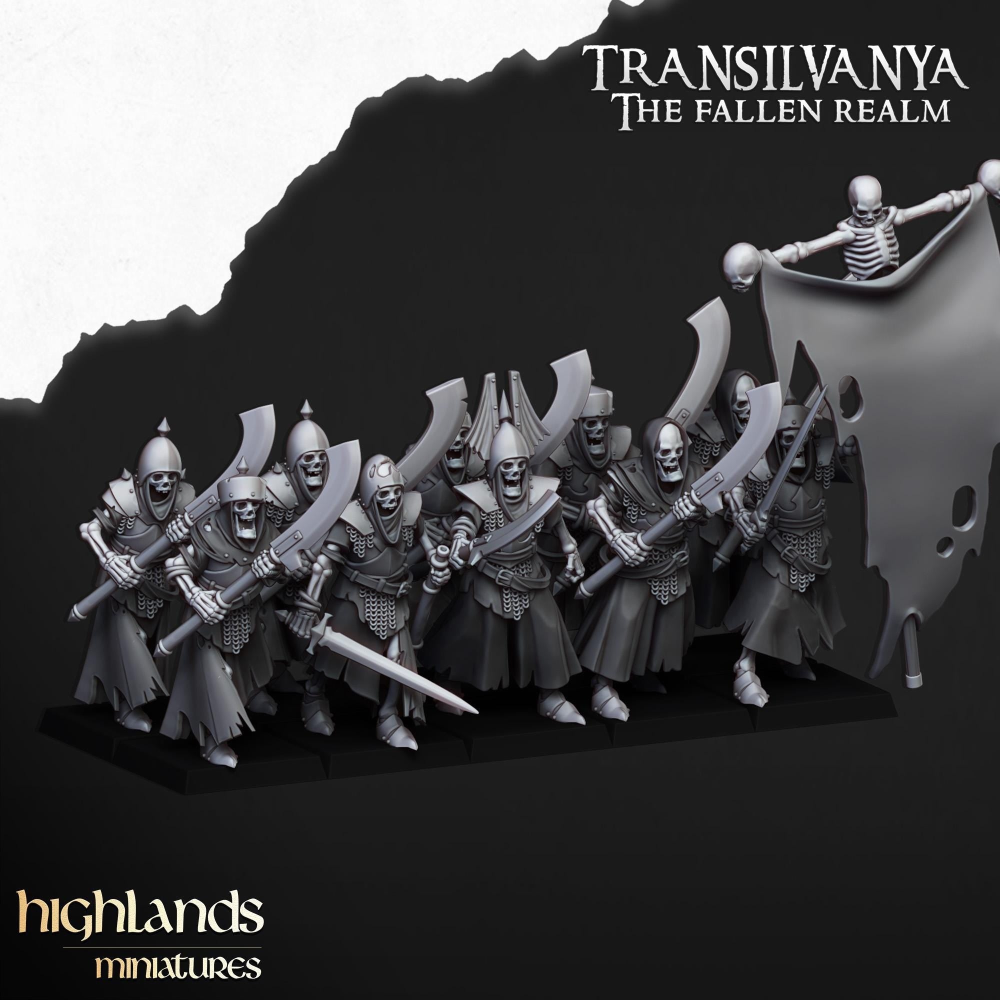 Skeletal Guard - Highlands Miniatures