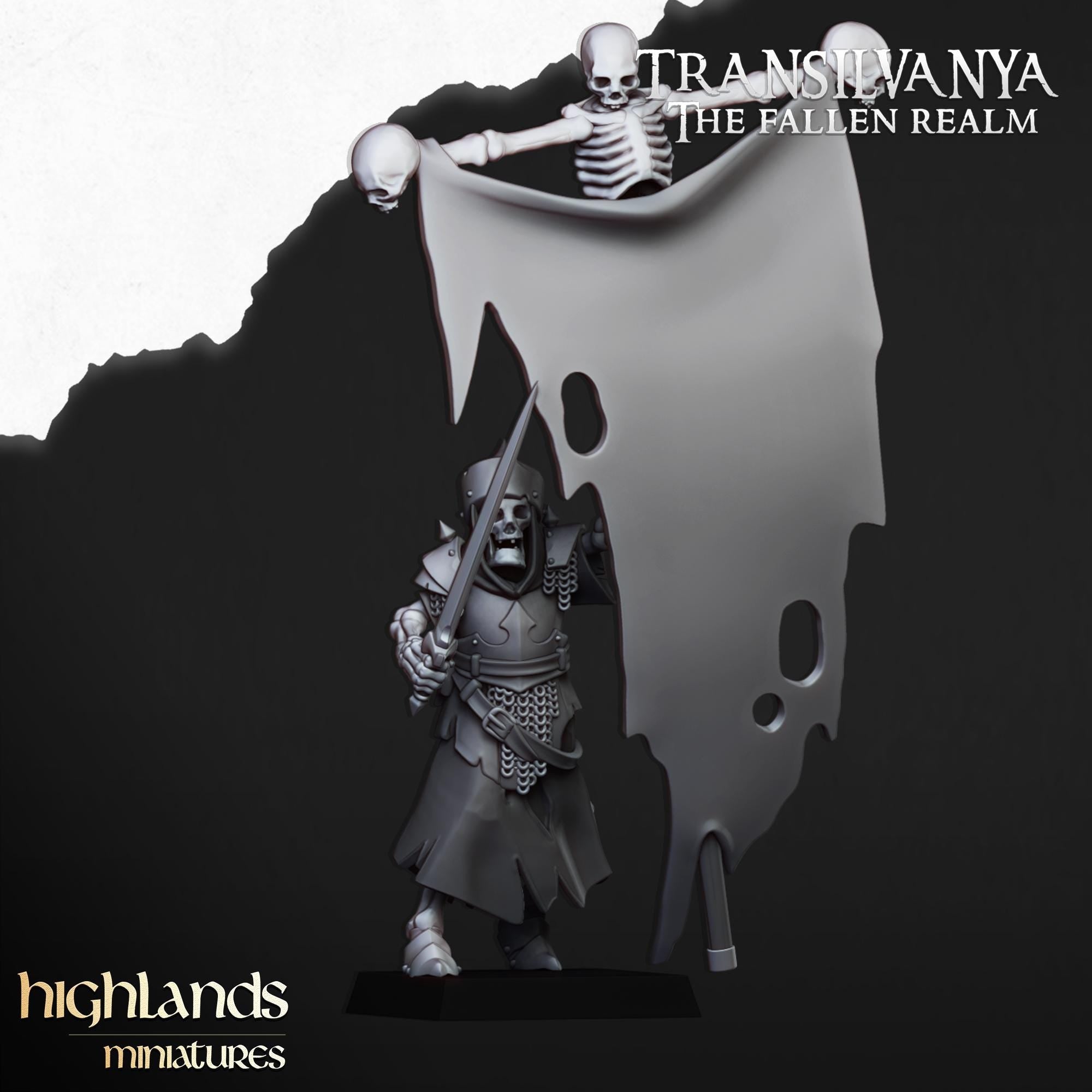 Skeletal Guard - Highlands Miniatures