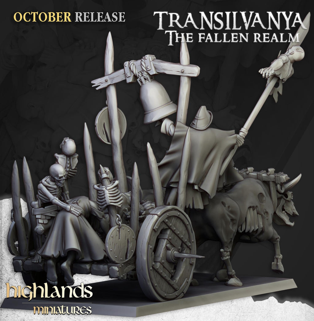 Corpse Cart - Highlands Miniatures
