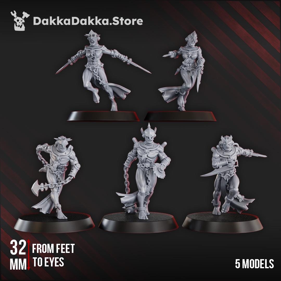 Chained Bloodbearers Squad (x5) - DakkaDakka