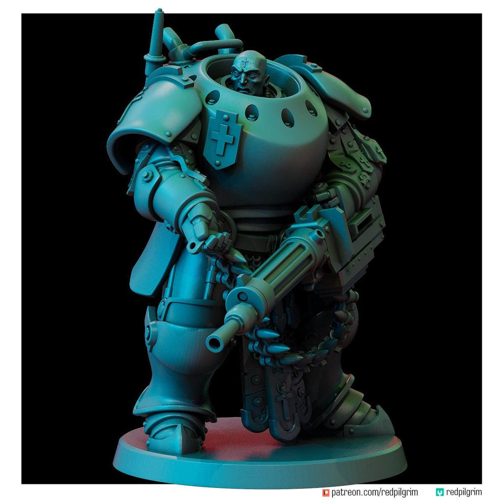 Heavy Mech Infantry 2 - Red Pilgrim Miniatures